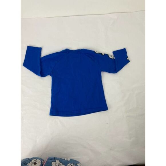 Super Mario Brothers Graphic Tee Blue 100% Cotton - Kids Size 4 - Picture 3 of 7